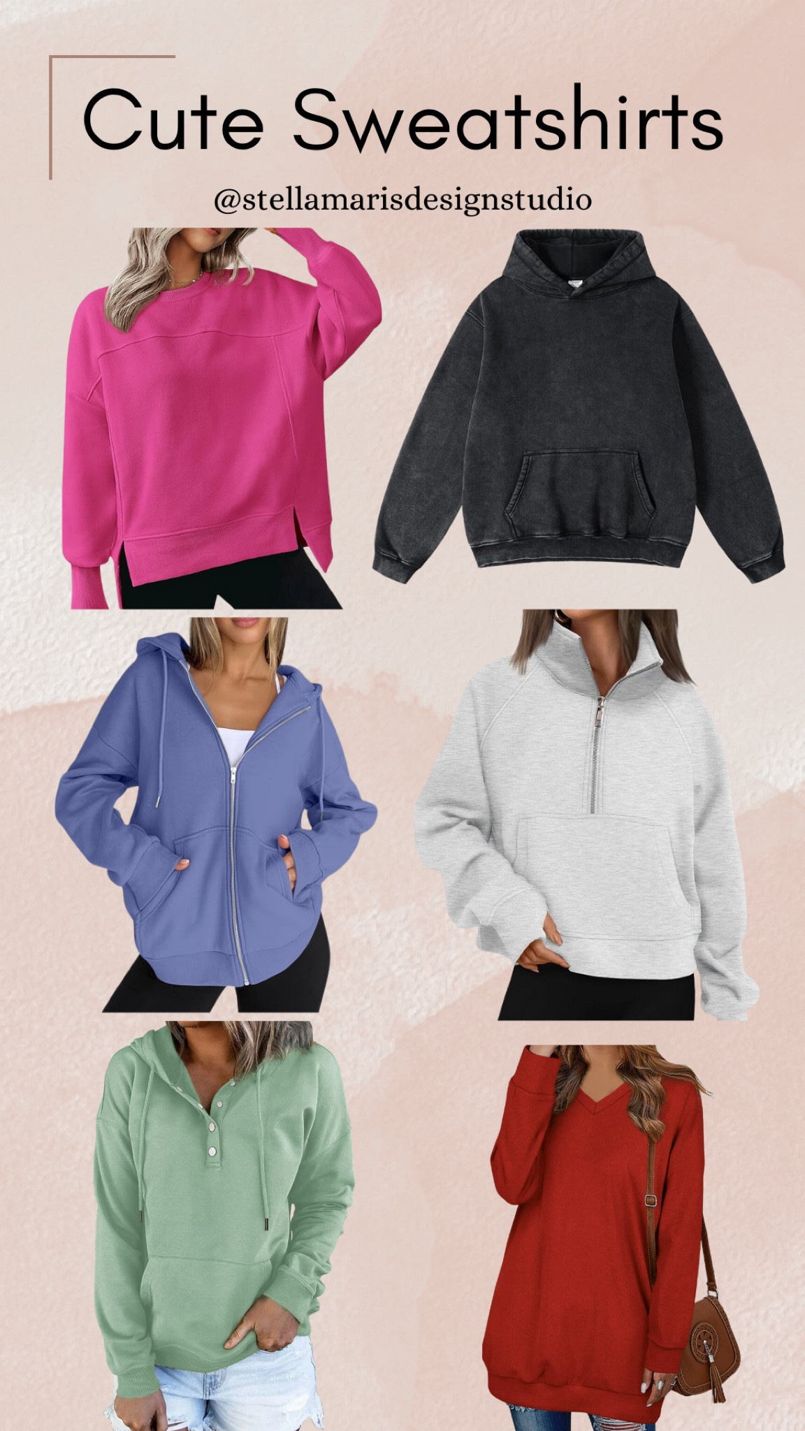 The cutest sweatshirts! 

#LTKU #LTKSeasonal #LTKHoliday