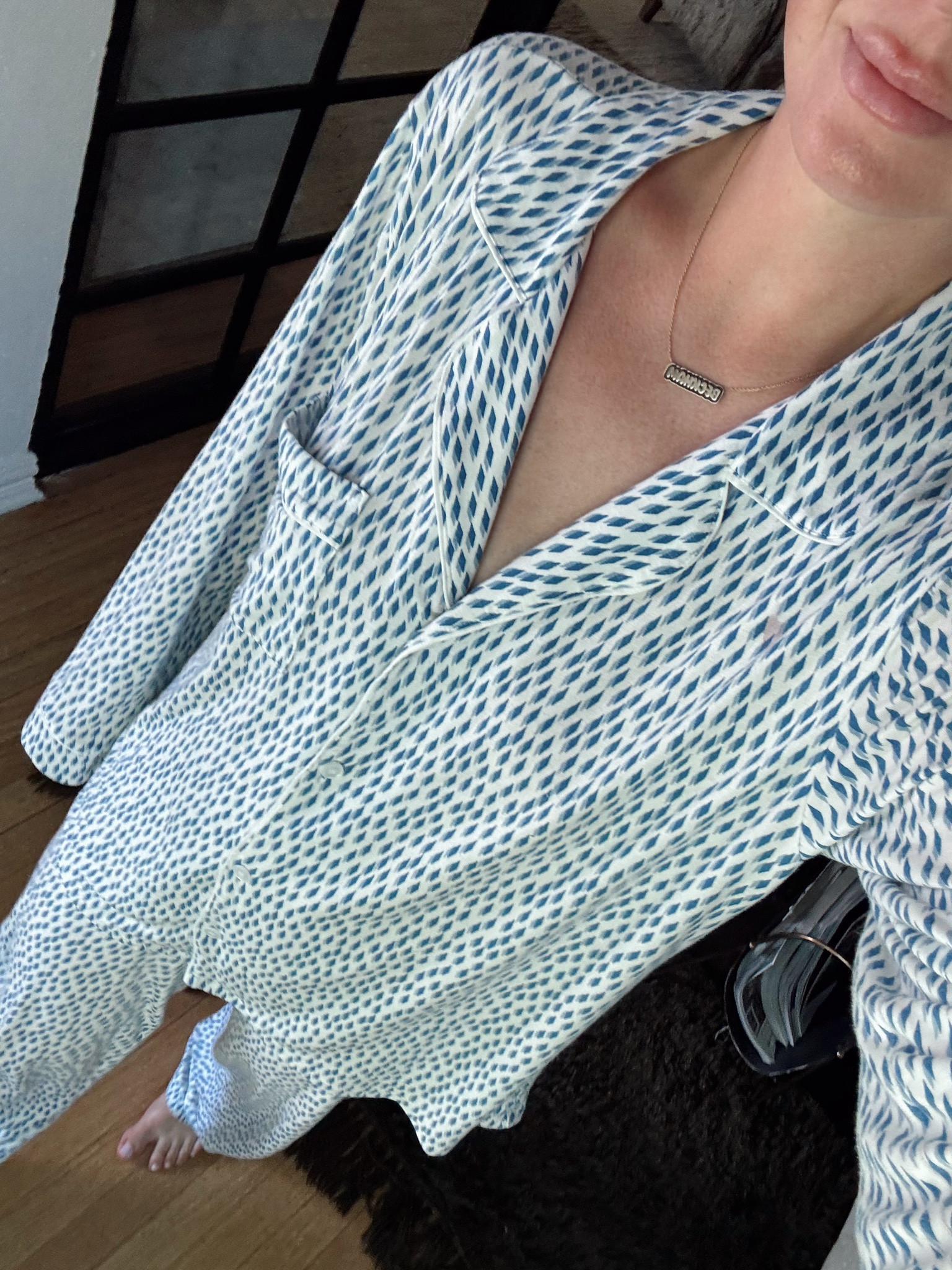 My favorite Eberjey pajama set - so soft and comfortable!