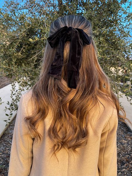 Velvet hair scrunchie and dad coat.

www.livingbarelyblonde.com

#hairaccessories #hairscrunchie #ltkfall #dadcoat #falloutfit #winteroutfit #footd #wootd #hair #ltkhair #ltkunder150 #ltkunder50 #barelyblonde #stylewithjen #cmcovi #daniaus #jenniferxerin

#LTKFind #LTKunder50 #LTKbeauty