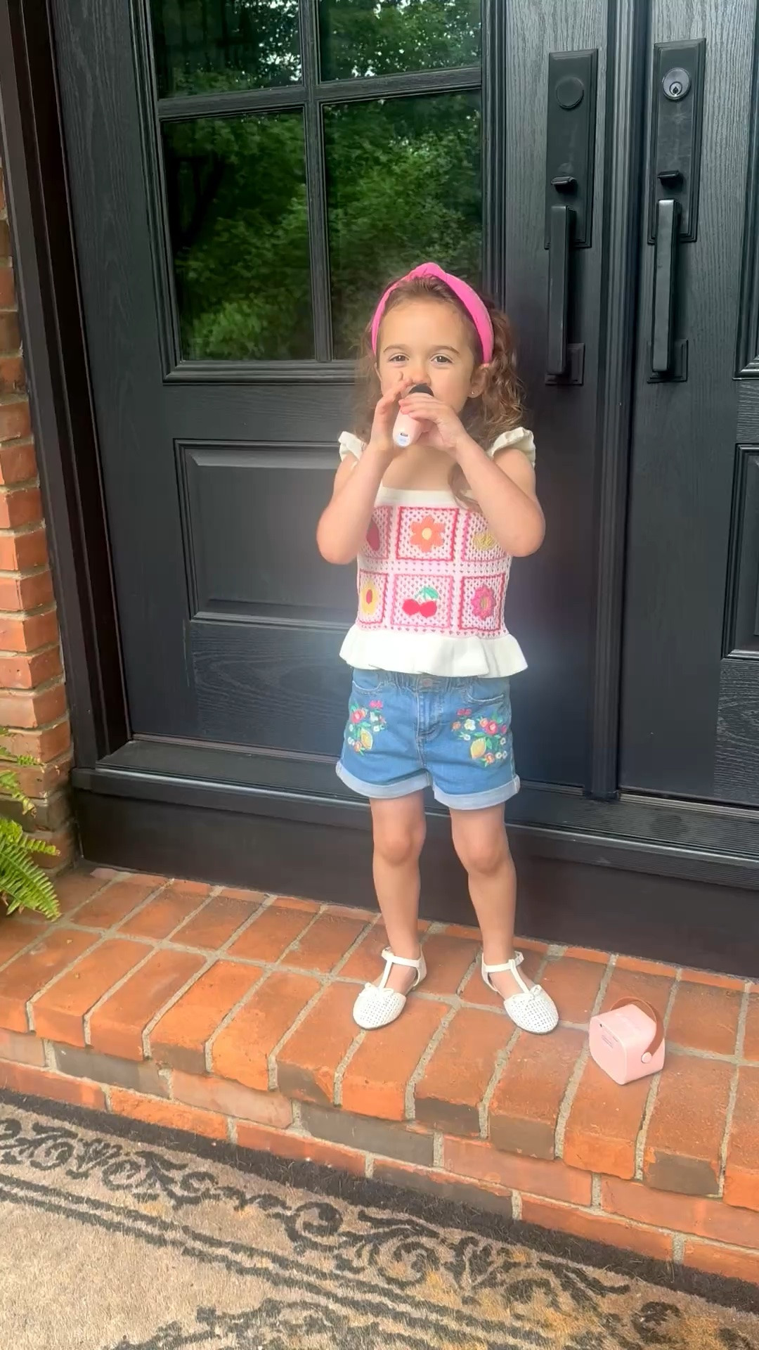 She’s obsessed with this karaoke machine. It’s currently on sale! Karaoke. Kids music. Singing. Music. Portable karaoke machine.

#LTKdayinmylife #LTKKids #LTKSaleAlert