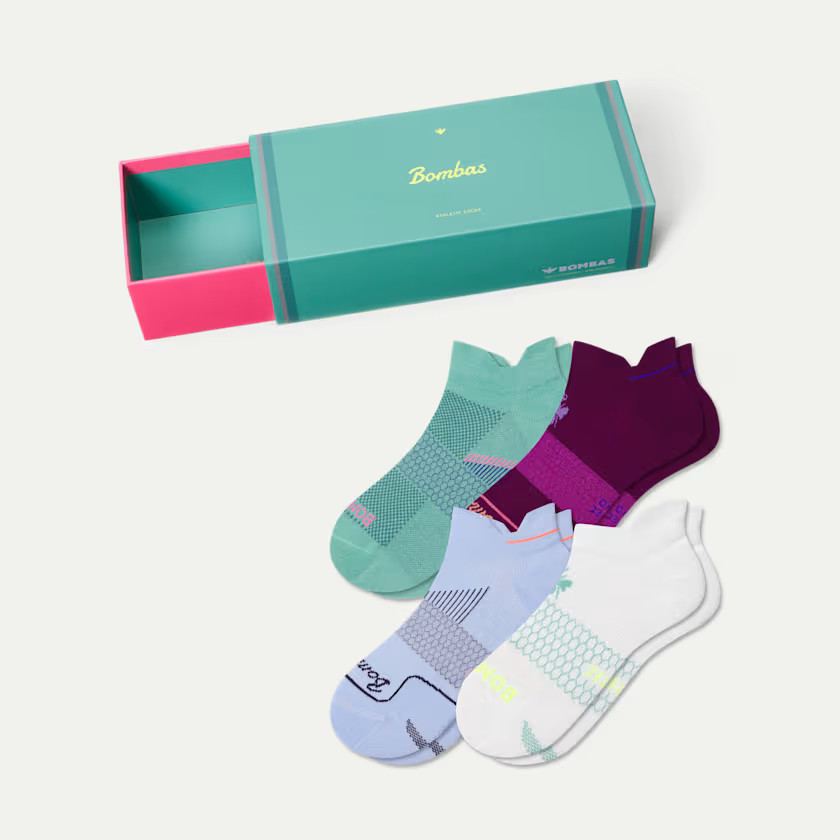 Women’s Sport Variety Sock 4-Pack Gift Box | Bombas