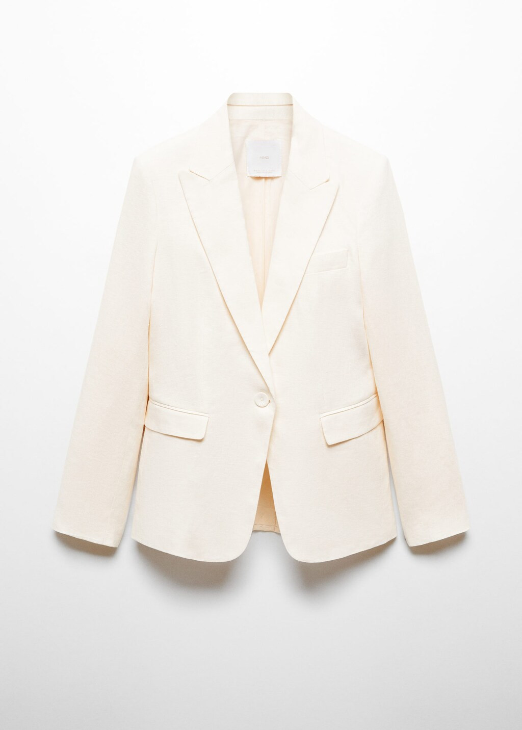 Blazer suit 100% linen -  Women | Mango United Kingdom | MANGO (UK)