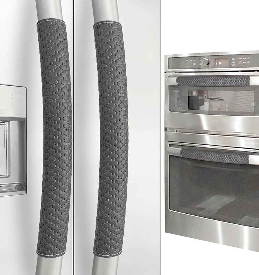 Refrigerator Door Handle Covers, 4 PCS, Performance Appliance Handle Covers, Non-Slip Fridge Door... | Amazon (US)