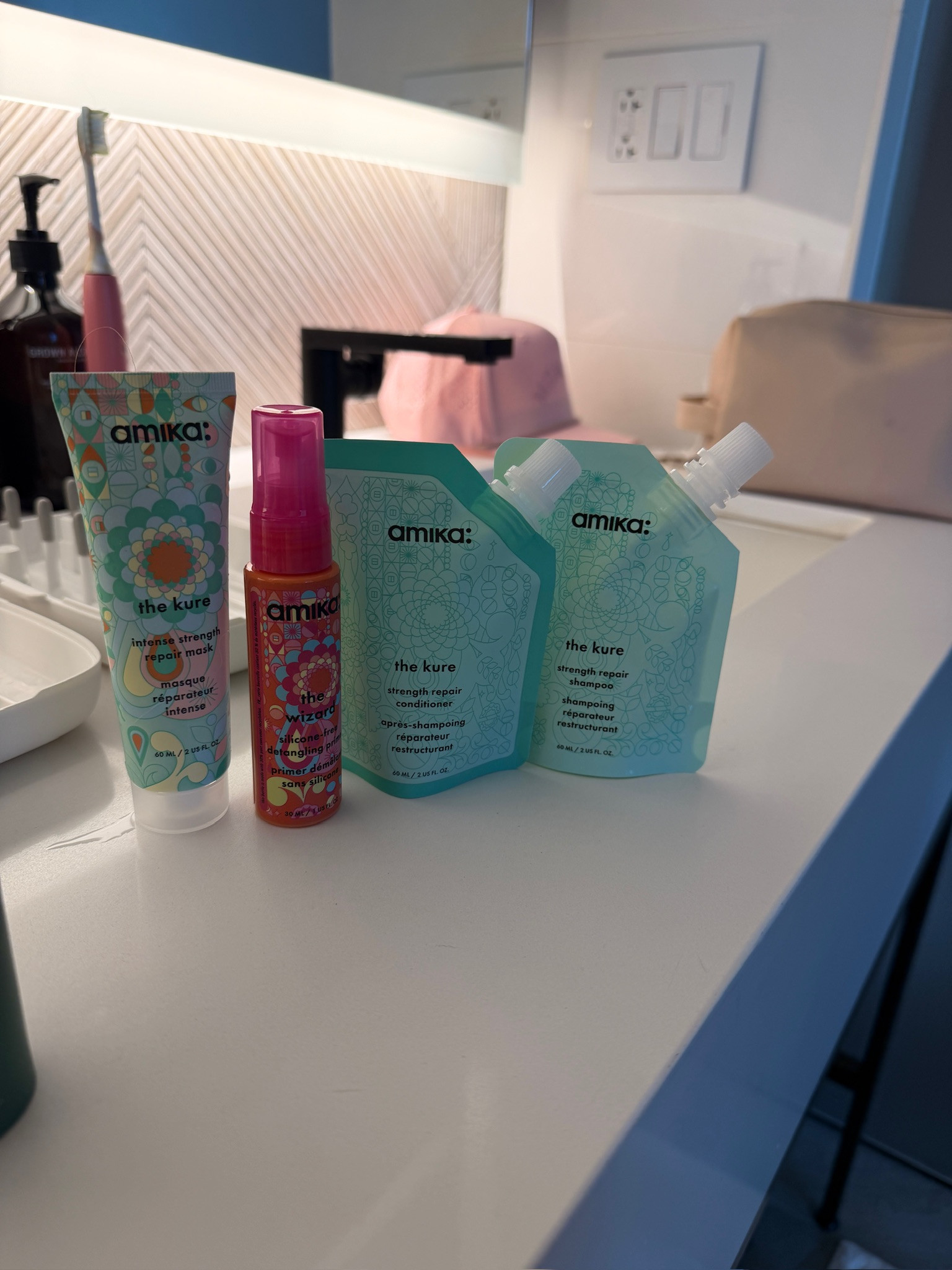 Travel hair favorites 🤍

Always pack these mini Amika products for trips — they don’t take up much space and keep my hair feeling so much healthier while traveling!!



Summer, travel must-haves, essentials, hair care, self care, on the go, amika the kure, missy franklin johnson, missy_franklin 

 #LTKselfcare #LTKBeauty #LTKTravel
