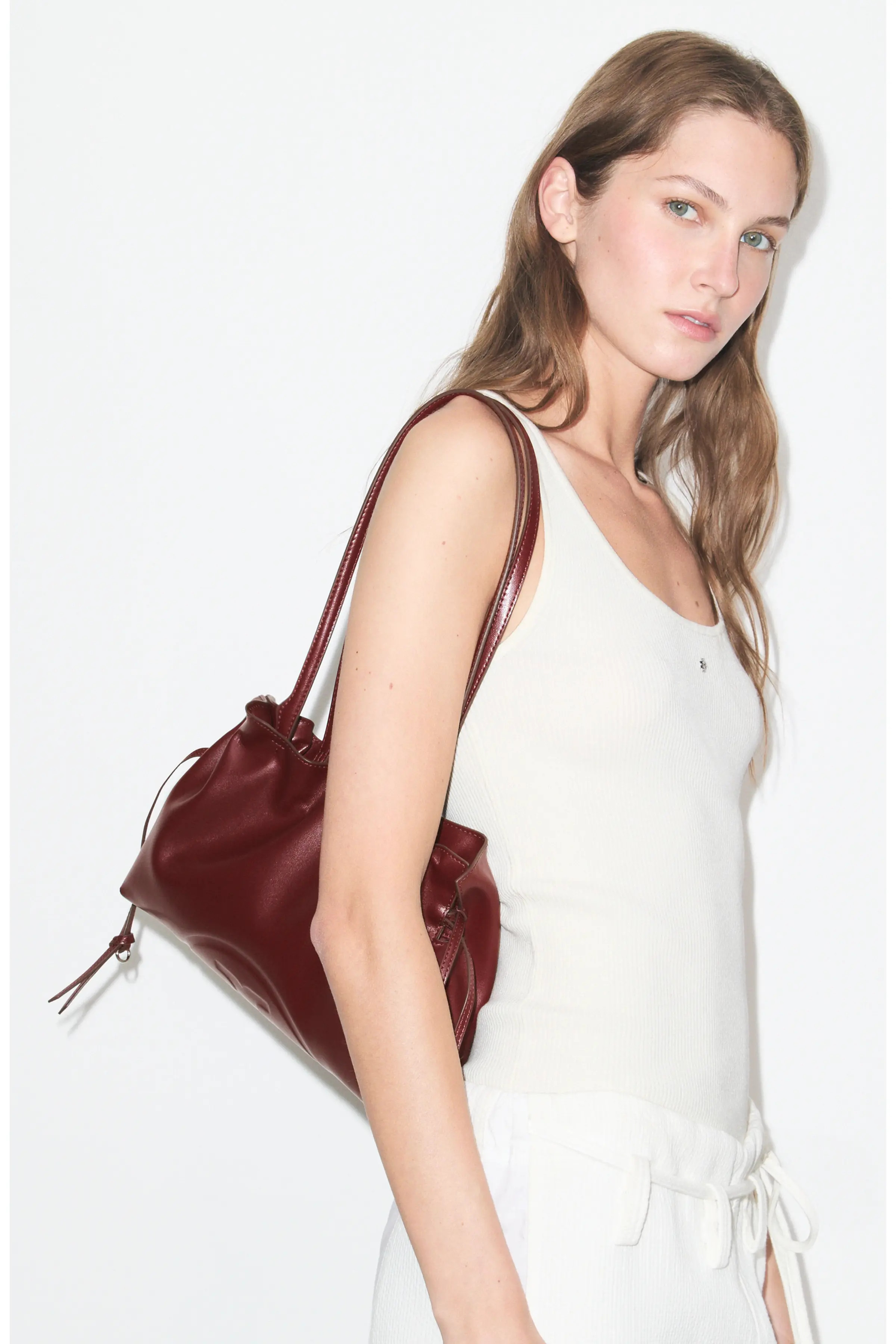 Tory Burch Small Ella Natuura\u2122 Drawstring Tote (Women) | Nordstrom | Nordstrom