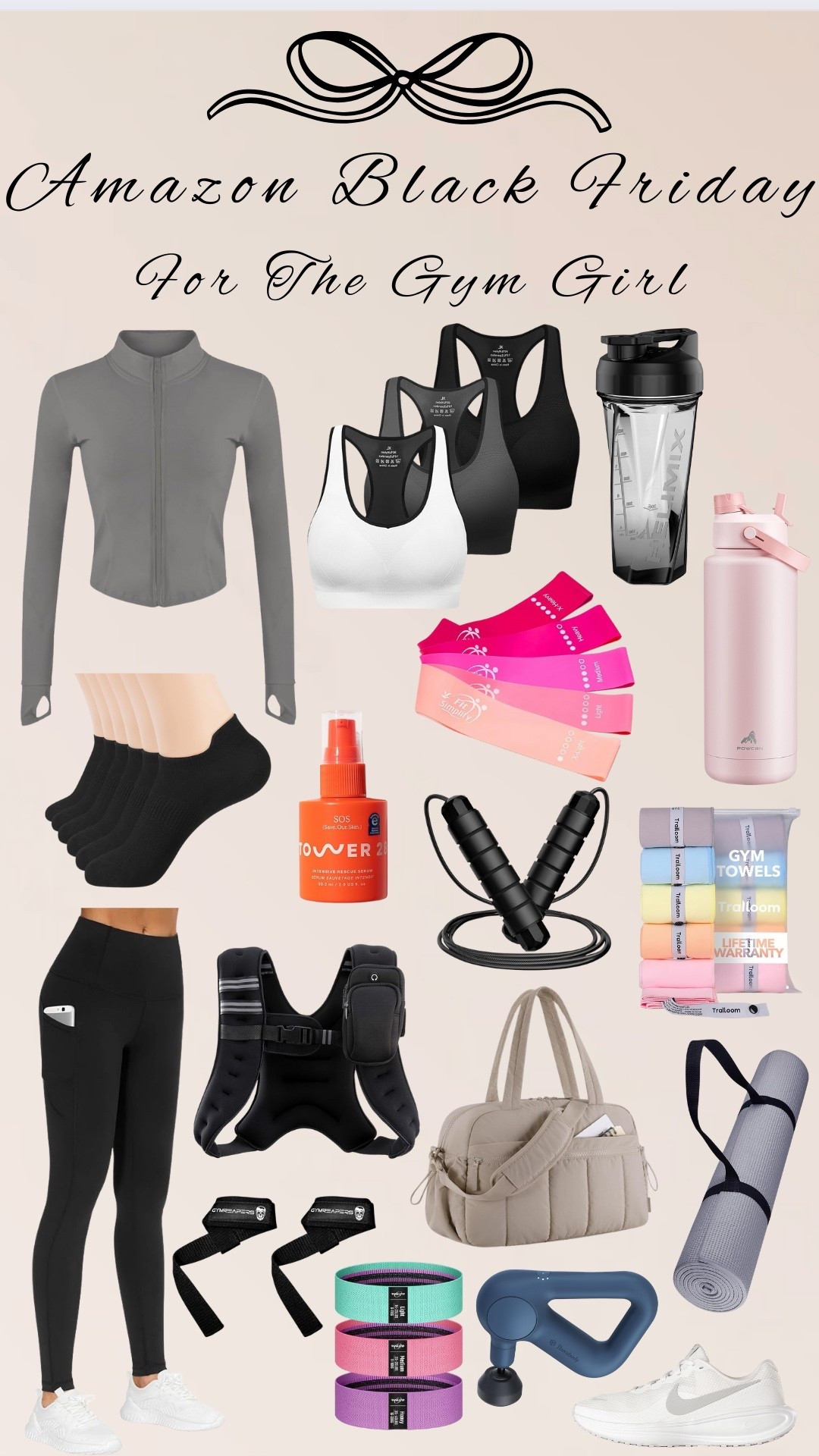 Amazon finds for the gym girlies, on sale now!

#LTKSaleAlert #LTKActive #LTKGiftGuide