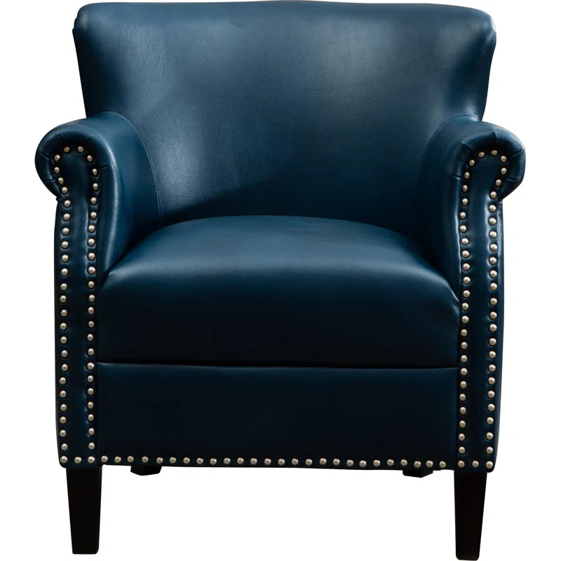 Gail 29.5" W Faux Leather Armchair | Wayfair North America