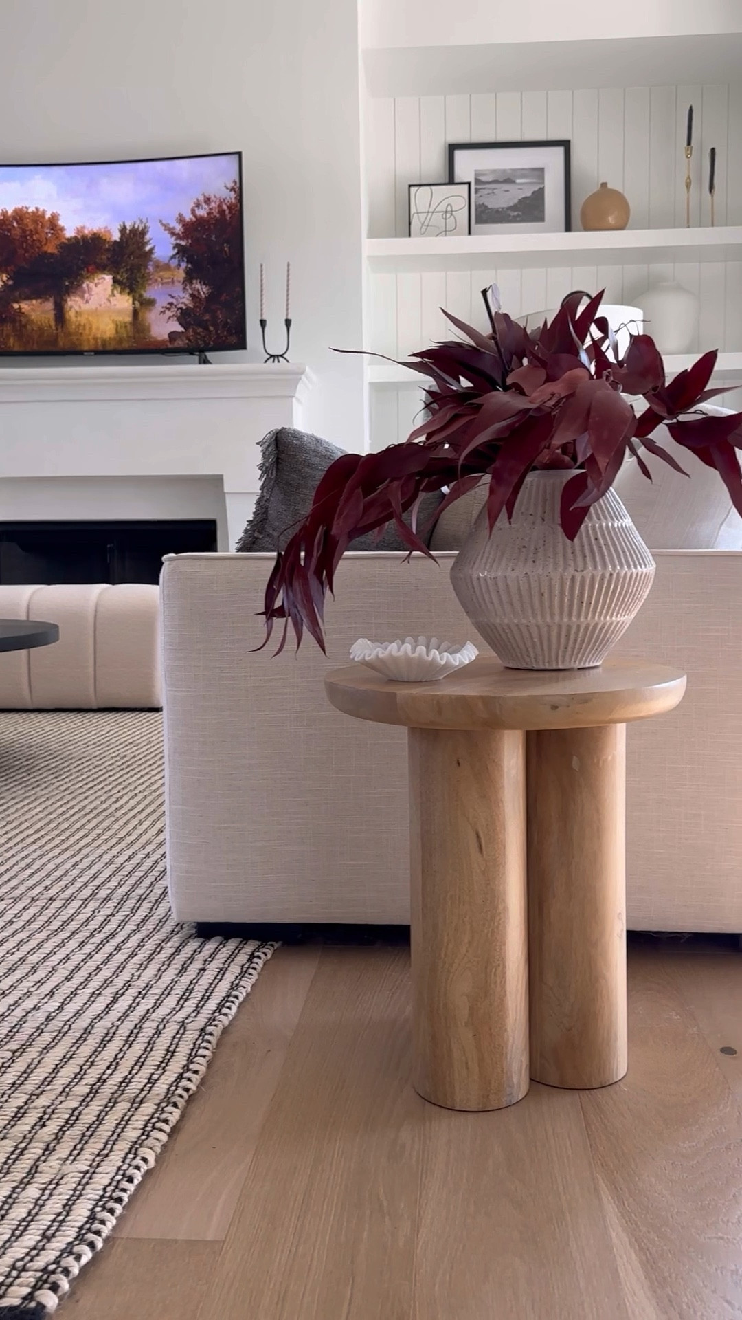 My new modern accent table literally looks good anywhere! I styled it three ways so you could see just how versatile it is too. Comes in two finishes and will sell out quickly. Grab one today!
@tjmaxx @homegoods 
Tjmaxx find 


#LTKstyletip #LTKhome #LTKsalealert