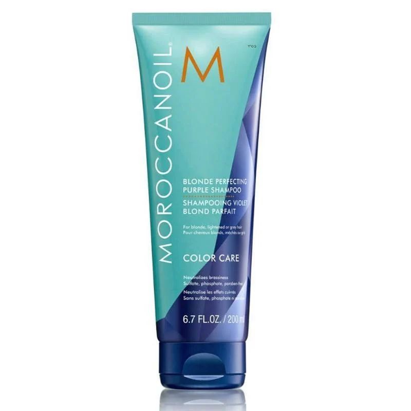 Moroccanoil - Blonde Perfecting Purple Shampoo | NewCo Beauty