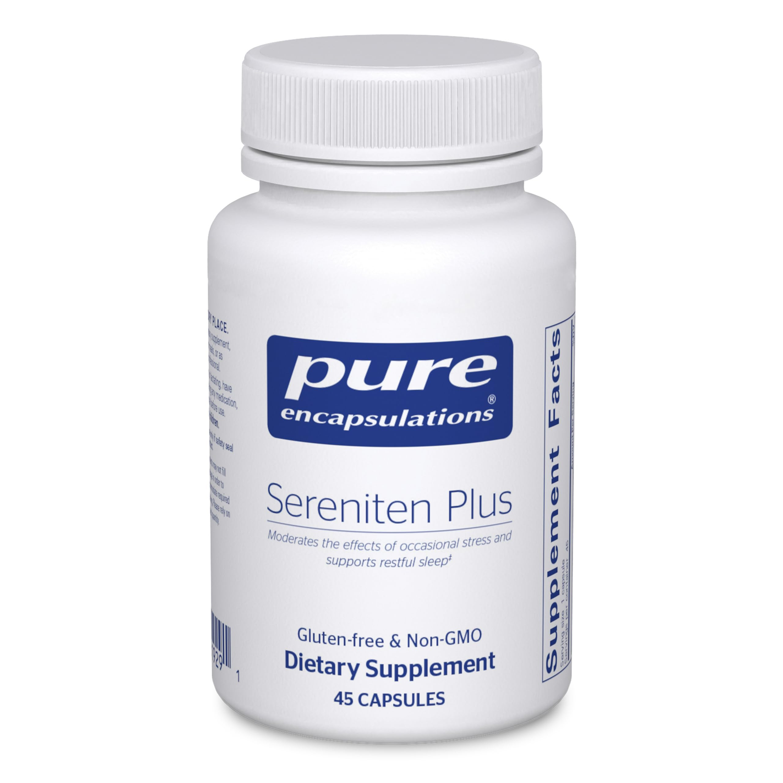 Pure Encapsulations Sereniten Plus | Support for Occasional Stress and Restful Sleep* | 45 Capsul... | Amazon (US)