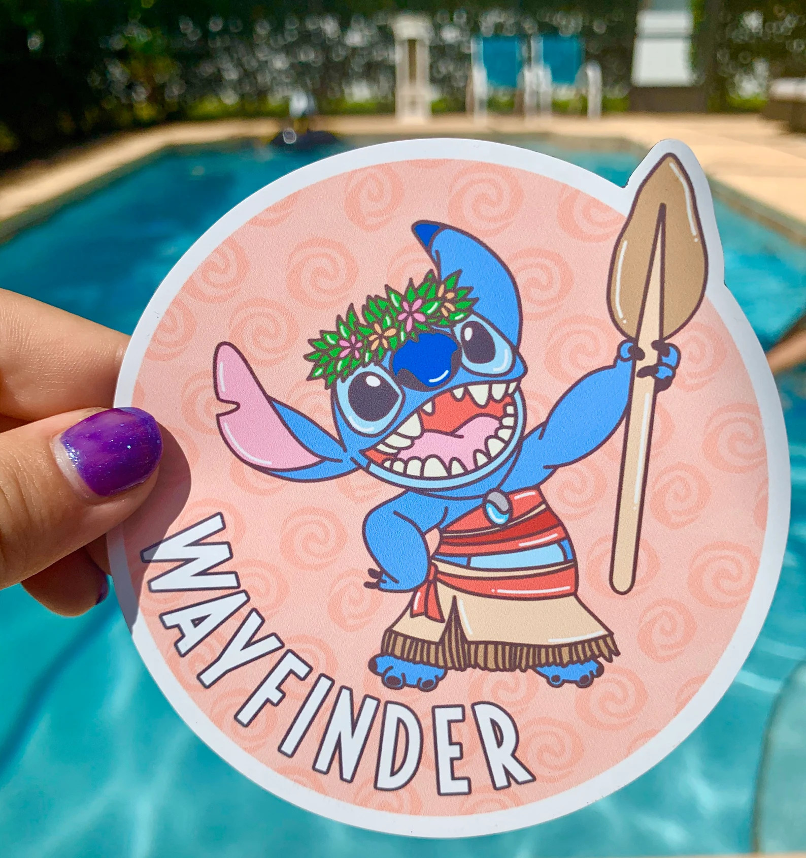 Moana Stitch Car Magnet, Disney Car Magnets | Etsy (US)