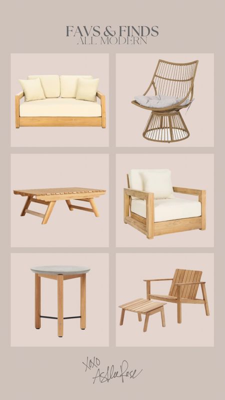 my favorite All Modern outdoor furniture finds 🌳🪑

Outdoor Furniture


#LTKHome
