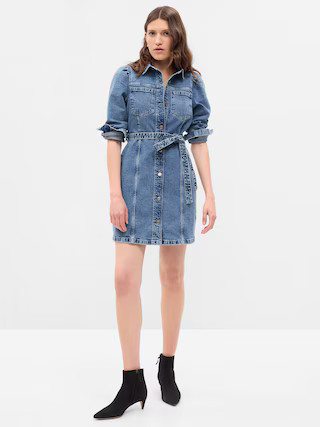 Denim Mini Dress with Washwell | Gap (US)