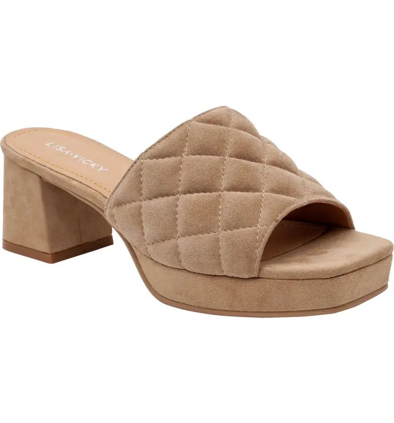 Mindfulx Block Heel Slide Sandal | Nordstrom