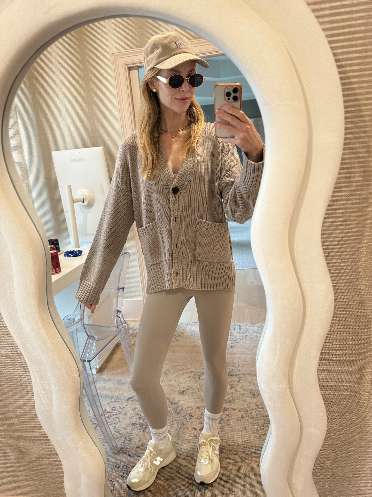 Size small in sweater and top/leggings set 