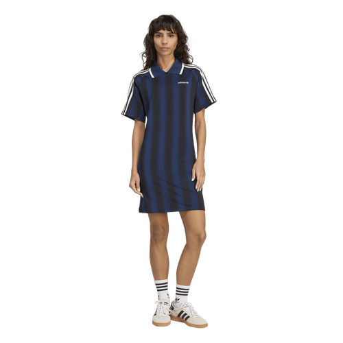 adidas Womens adidas Footie Dress - Womens Night Indigo/Black Size M | Foot Locker (US)
