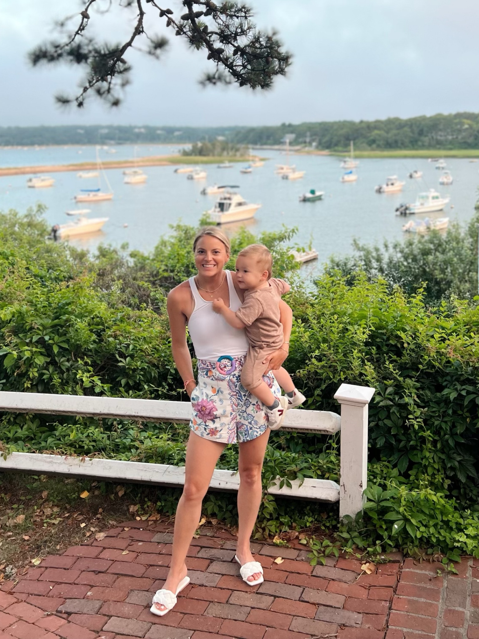 summer vacation outfit :: size XS floral shorts :: size small tank (exact is old A&F, linked similar) :: sandals fit tts 

#LTKSeasonal #LTKstyletip #LTKtravel