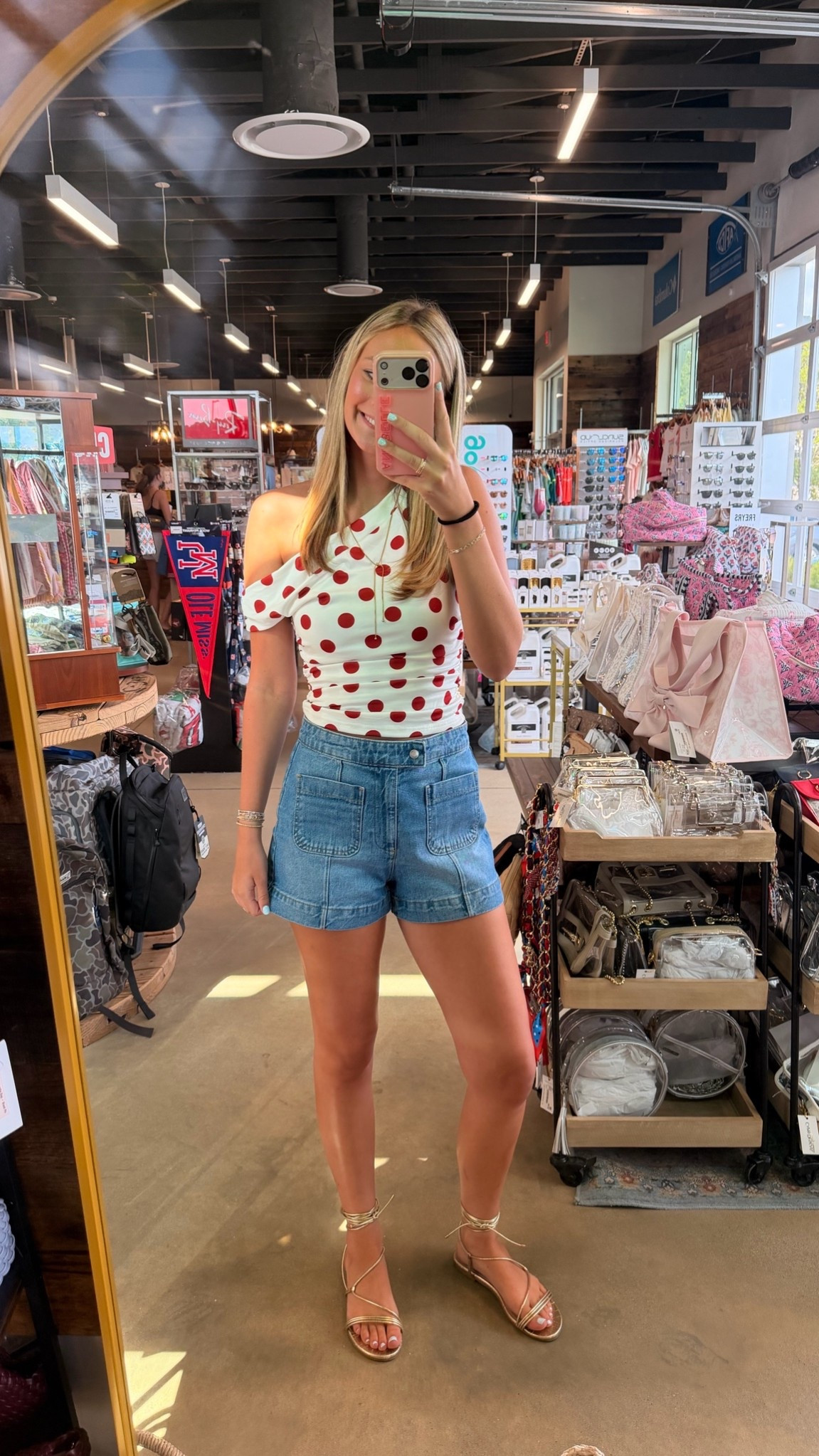 I’m wearing size 4 in the shorts!! true to size!

#LTKootd