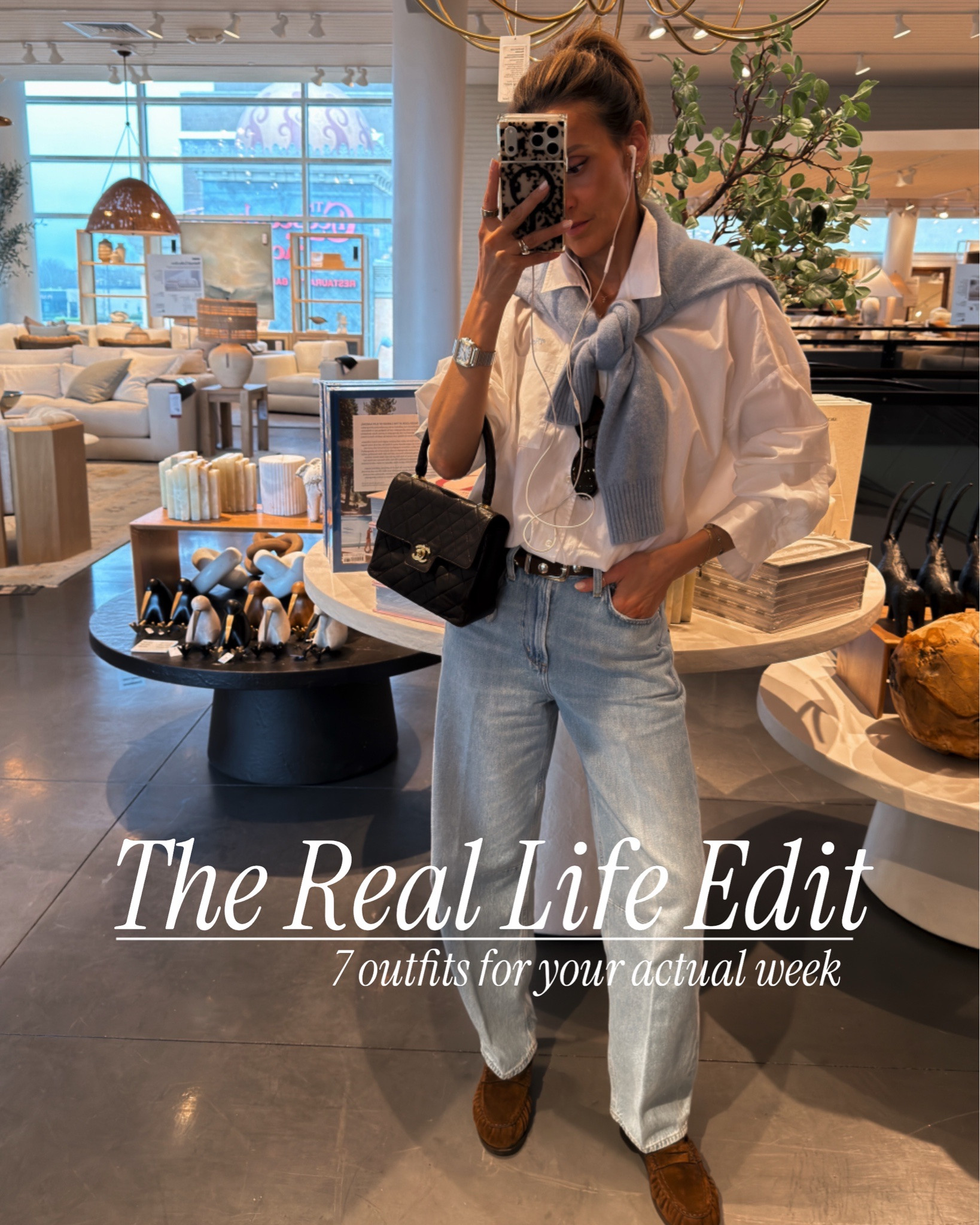 Tell me you're 46 with a full life without telling me... 🤍 Comment EDIT and I'll send you all the links. 

Introducing The Real Life Edit — the outfits I actually wore to the week I actually had. Errands, the office, WFH, Sunday with the fam, mid-week dinner date, matcha with Bella, and one very unplanned rainy day downtown.

Swipe through and tell me which one is most you ✨🖤 


#LTKootd #LTKOver40 #LTKdayinmylife