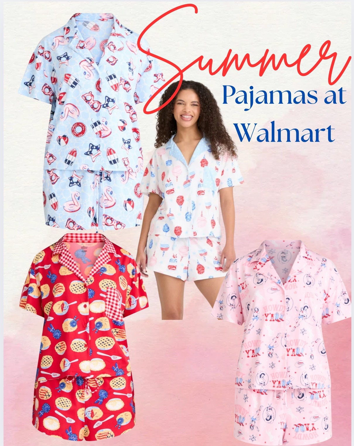 Summer Pajamas at Walmart 

#LTKU #LTKSeasonal #LTKHome