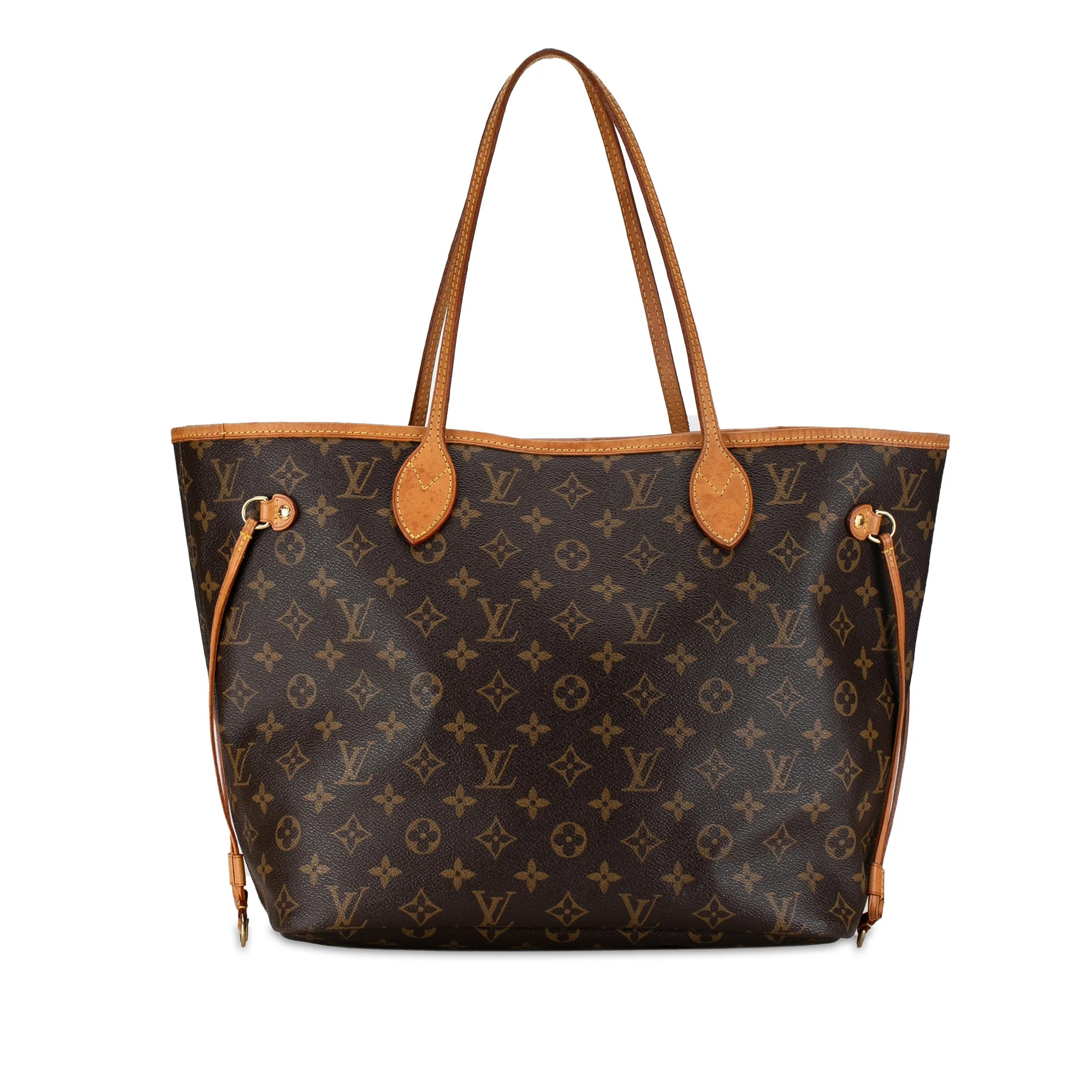 Pre-Owned Authenticated Louis Vuitton Monogram Neverfull MM Canvas Brown Tote Bag Unisex (Good) | Walmart (US)
