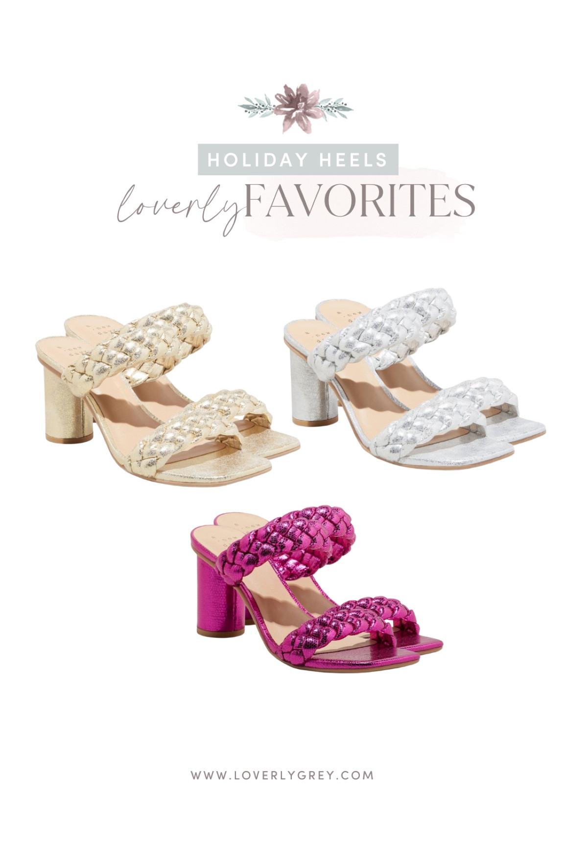 Holiday heels from Target! #loverlygrey

#LTKHoliday #LTKunder50 #LTKshoecrush