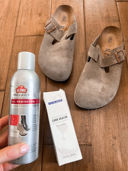 Investing in the care of your Birkenstocks will pay off for years. Protecting my Uggs and suede as well as the cork. Amazon finds 

#LTKFind #LTKshoecrush #LTKunder50