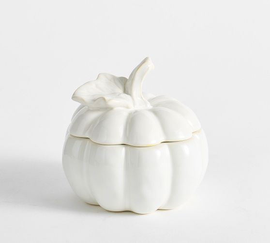 Ceramic Pumpkin Candle - Pumpkin Pie | Pottery Barn (US)