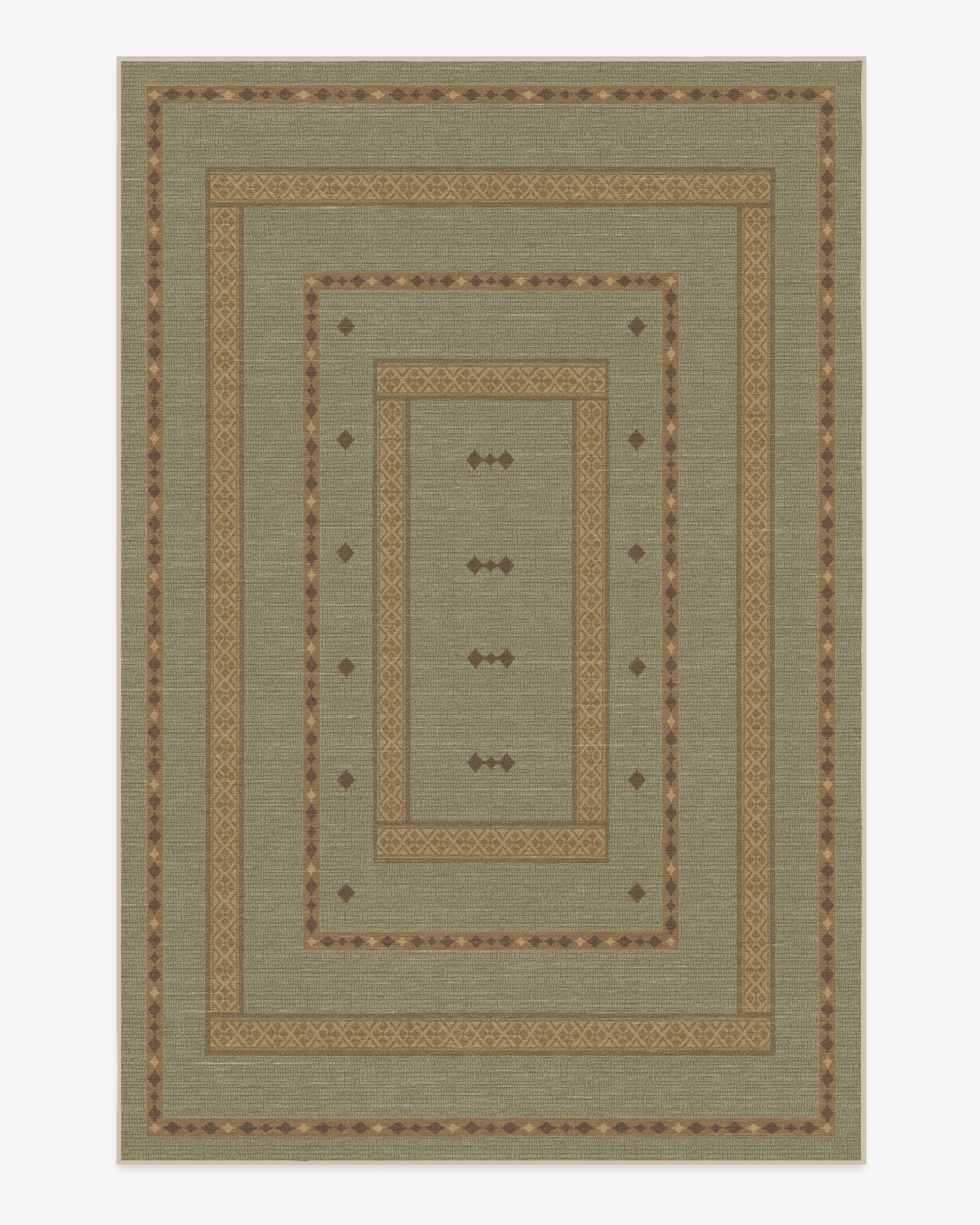 goop Dilara Sage Green Rug | Ruggable | Ruggable