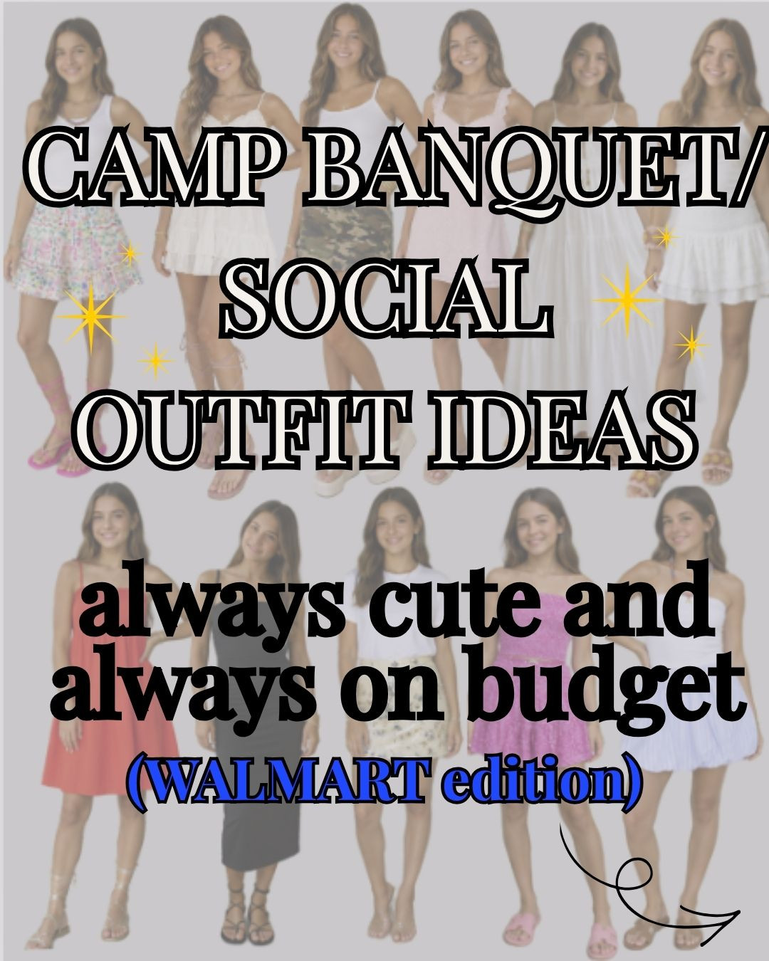 Camp banquet/social or just feel like dressing up outfits ✨
cute, trendy, and actually budget friendly because its all from WALMART😅

I rounded up outfit ideas for every type of girl — dresses, matching sets, skirts, cool girl looks, and easy outfits that still feel special

Linking everything you need including the shoes and the jewelry (which is also all from WALMART) 

Save this now so you’re not panic shopping the week before camp 👏. 

 #LTKootd #LTKmomlife
