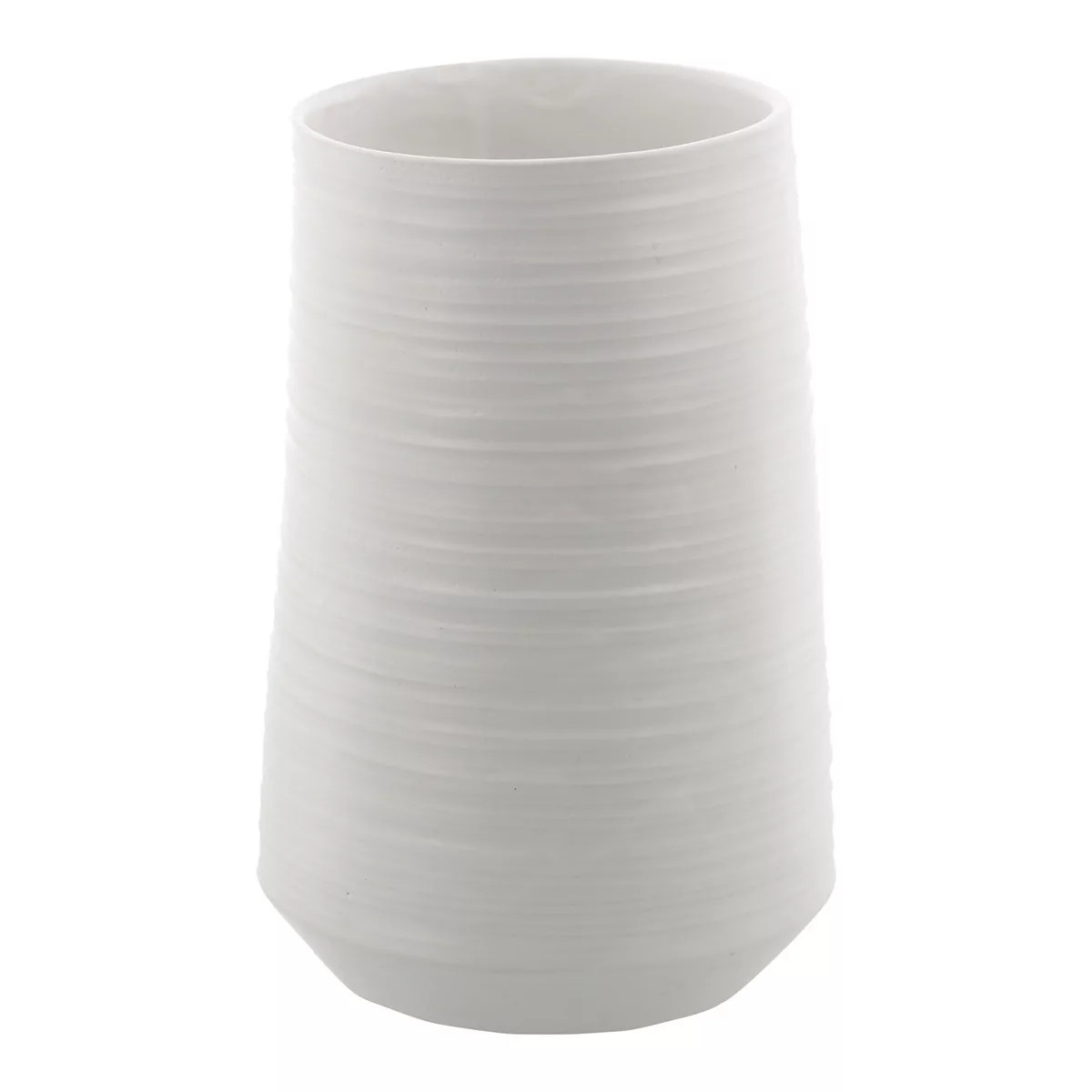 CosmoLiving by Cosmopolitan Porcelain Vase with Ridged Texture | Kohl's