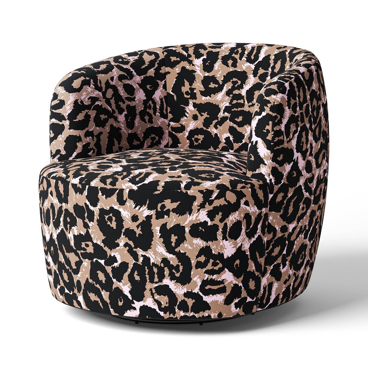 Leopard Neutral Swivel Accent Chair - DVF for Target | Target