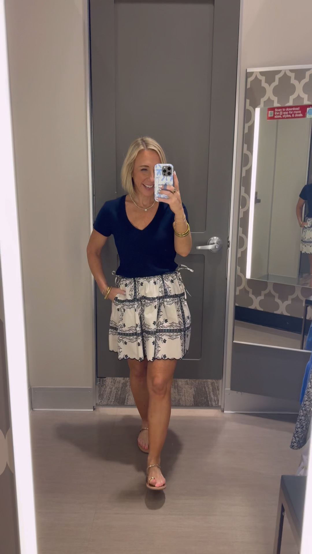 Target - in store try-on. Tie Mini Skirt - size XS. 2 colors. Short Sleeve Rib V-Neck T-Shirt - size Large (meant to get a Small). 3 colors. 


 

#LTKSeasonal #LTKOver40