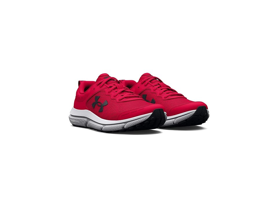 Under Armour Kids Assert 10 (Big Kid) (Red/Black/Black) Boy's Shoes | Zappos