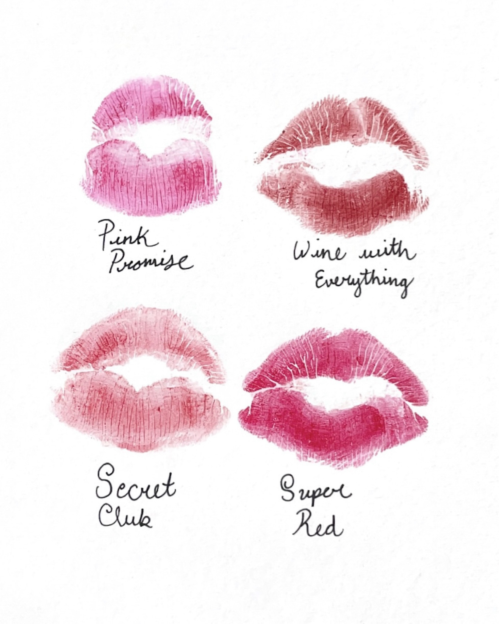 revlon lipstick swatches
