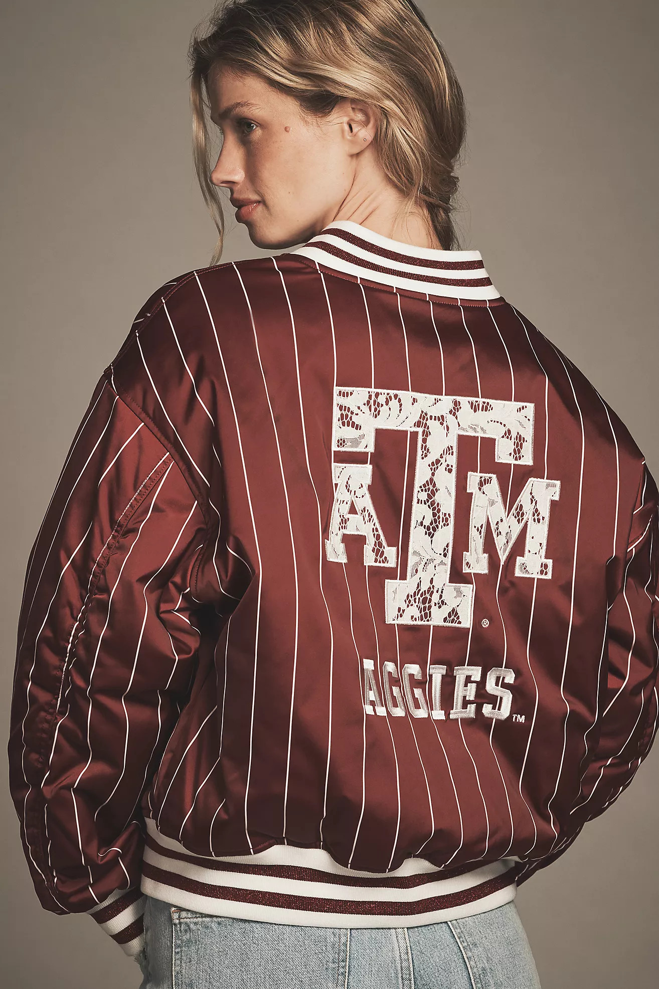 The Wild Collective x Anthropologie NCAA Bomber Jacket | Anthropologie (US)