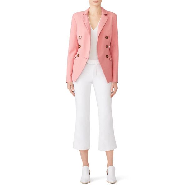 C/Meo Collective Definitive Blazer pink | Rent the Runway