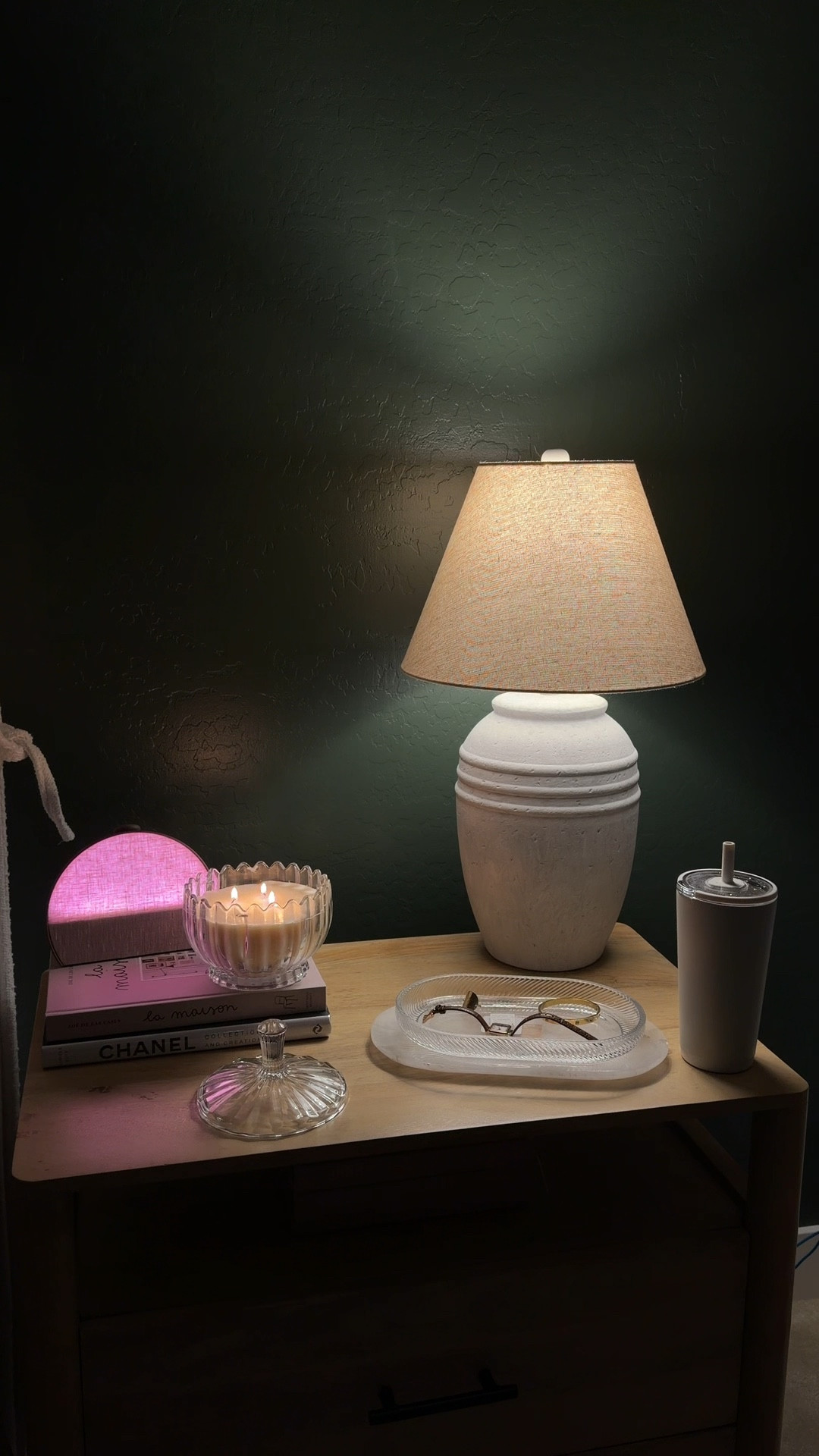 The most peaceful evening routine 😴 thanks to my new @hatchforsleep! #HatchPartner #HatchForSleep
