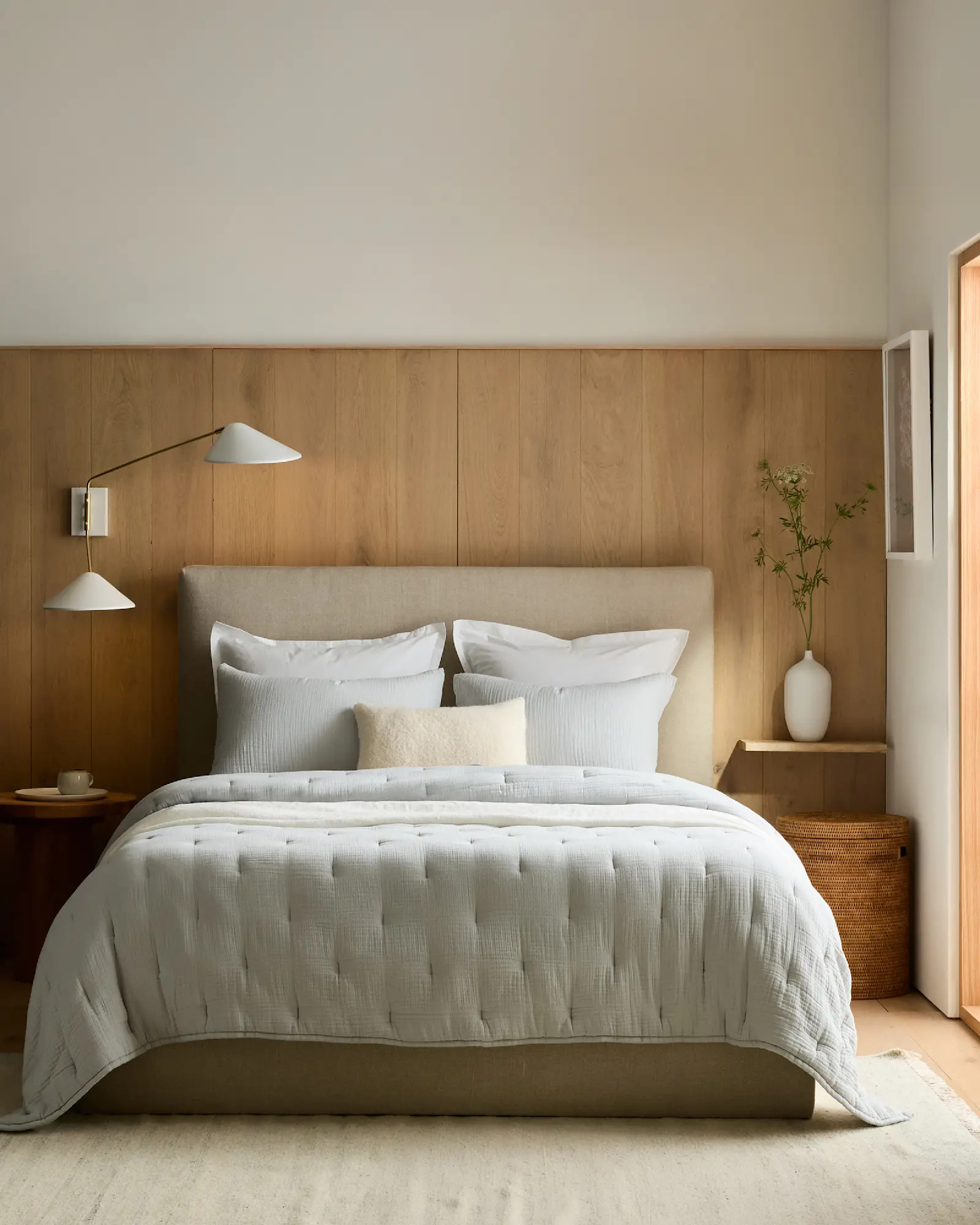 Organic Airy Gauze Dream Quilt | Quince