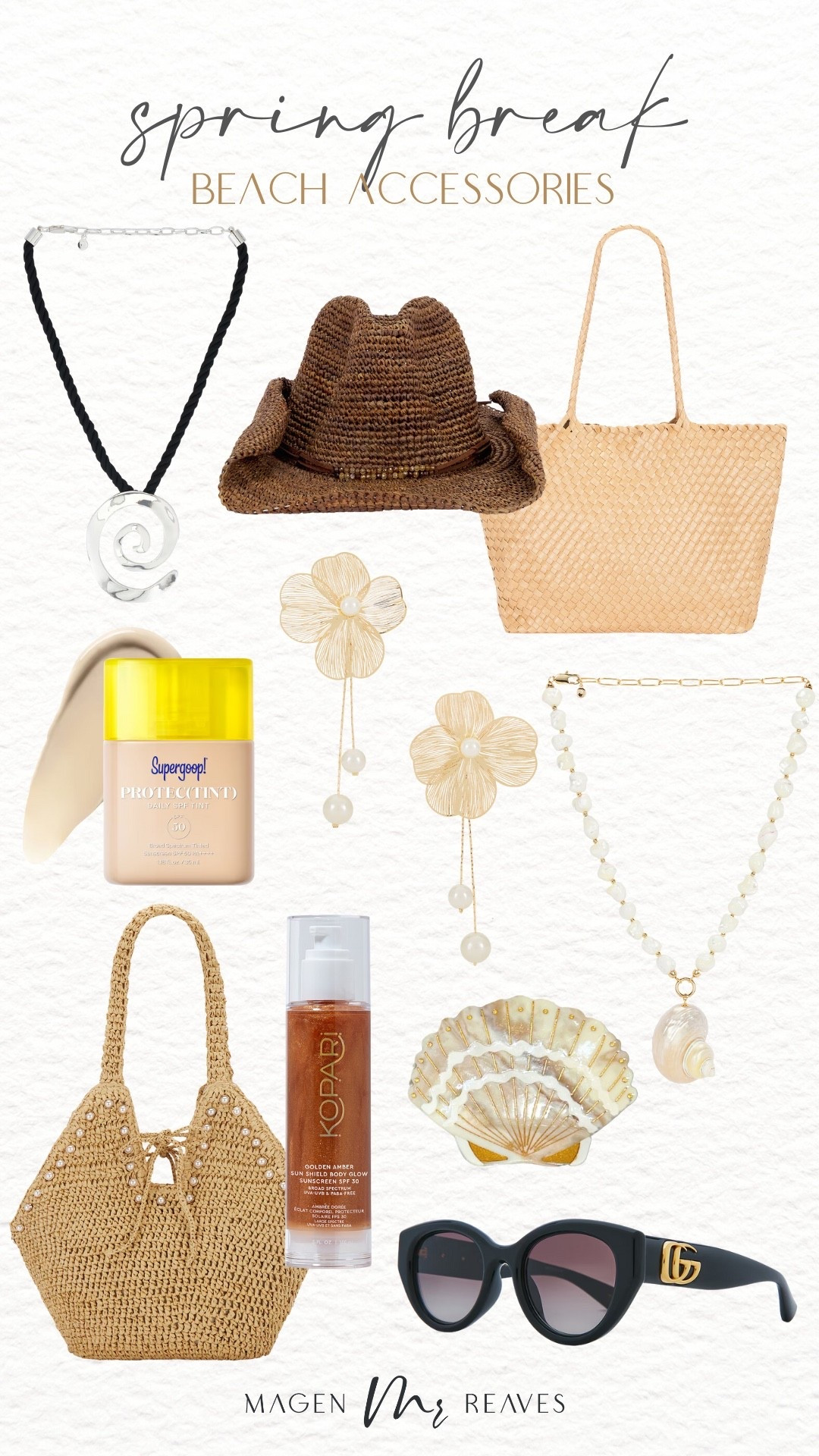 Spring break beach accessories!

Beach vacation, beach jewelry, beach bag, straw western hat, vacation style

#LTKSeasonal #LTKTravel