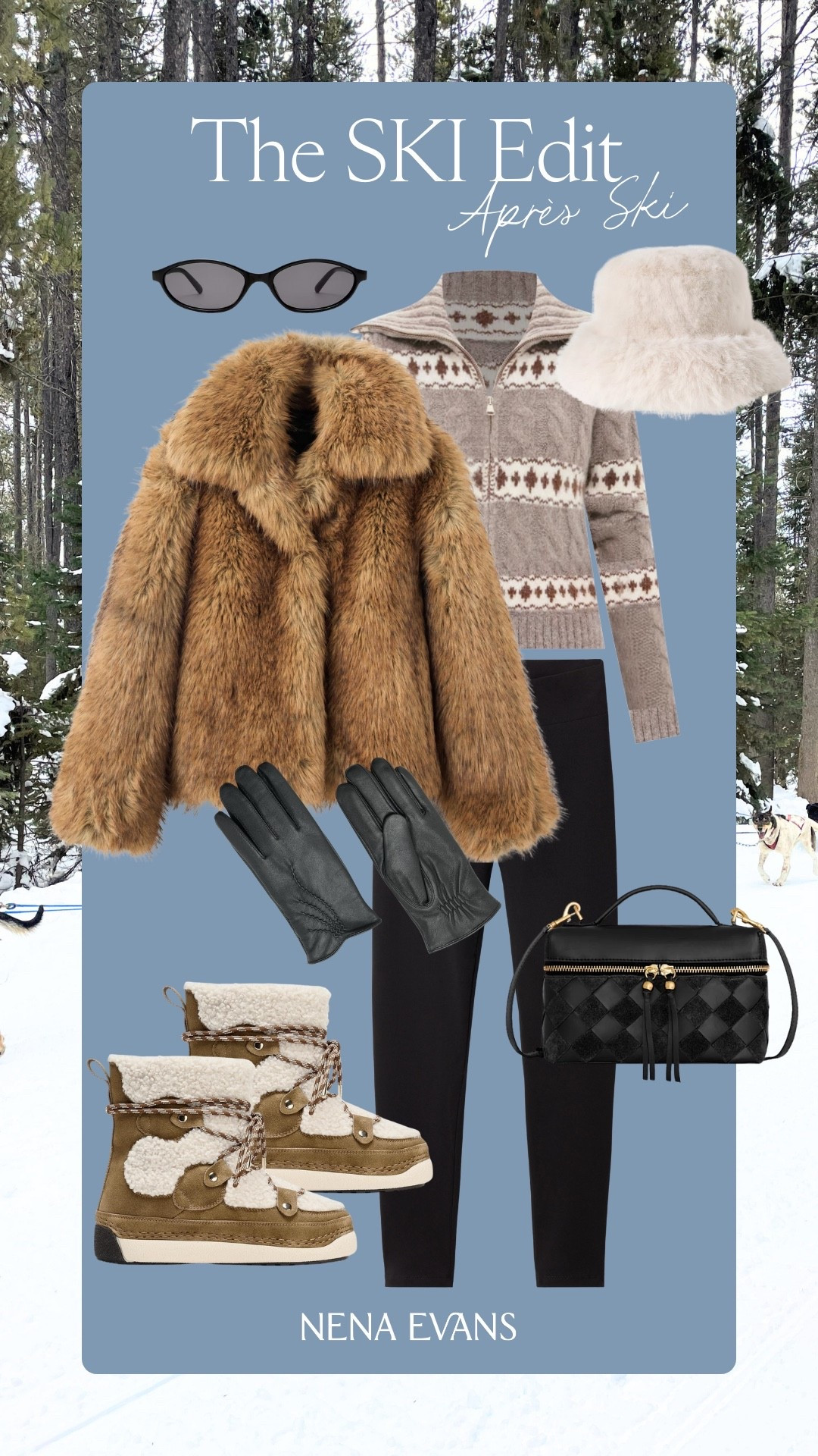 What to wear on a ski trip! Elevated and chic for apres ski 🥂 a fair isle sweater, faux fur coat, and snow boots are the perfect combo! 






Winter outfit Winter fashion Winter coat Mountain town outfit Ski outfit Après ski outfit