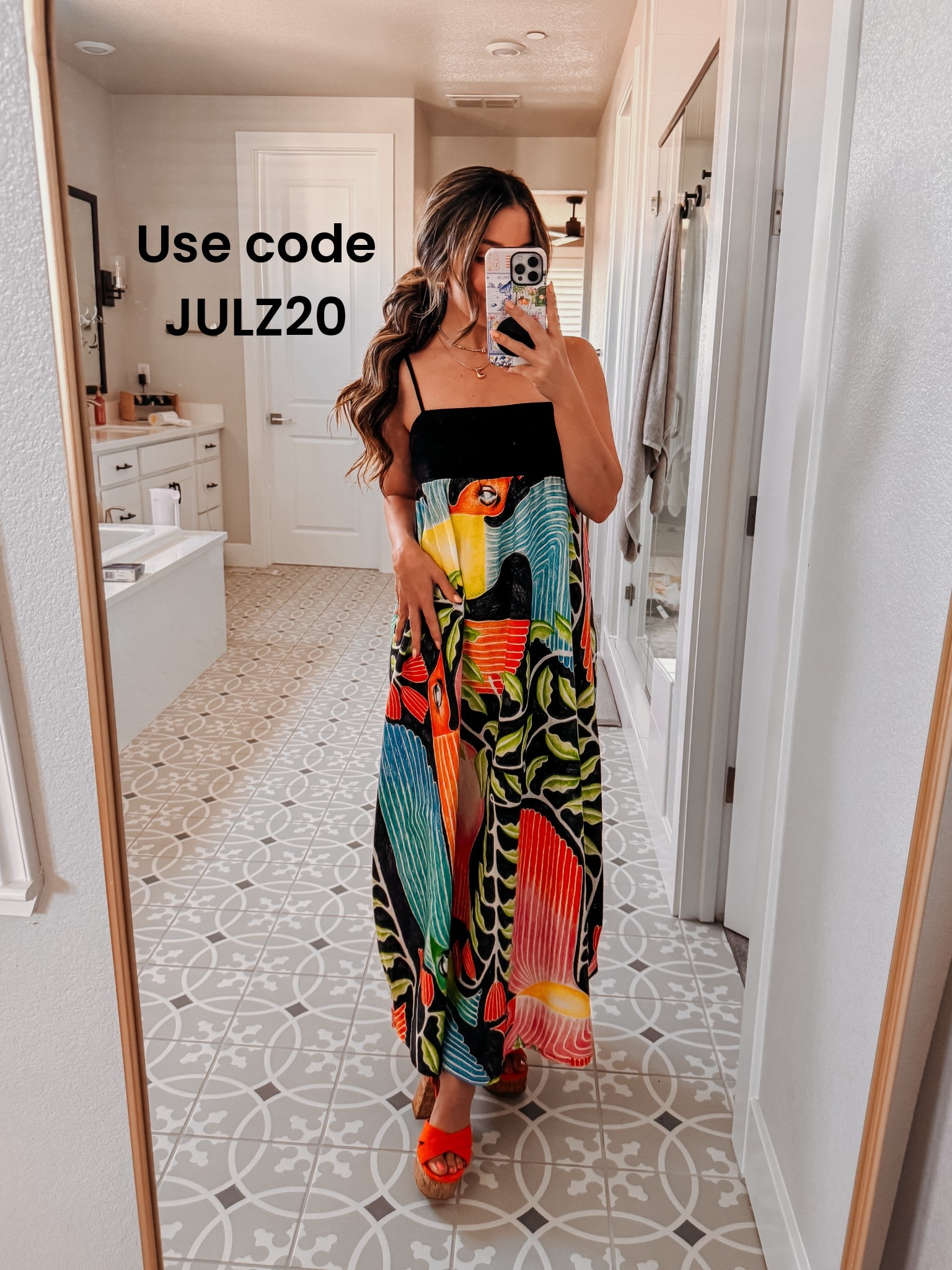 Use code JULZ20 for 20% off my outfit (works on orders of $100+). Wearing xs

Anthropologie sale
Maxi dress
Summer outfit
Wedding guest dress



#LTKSaleAlert #LTKSeasonal #LTKWedding