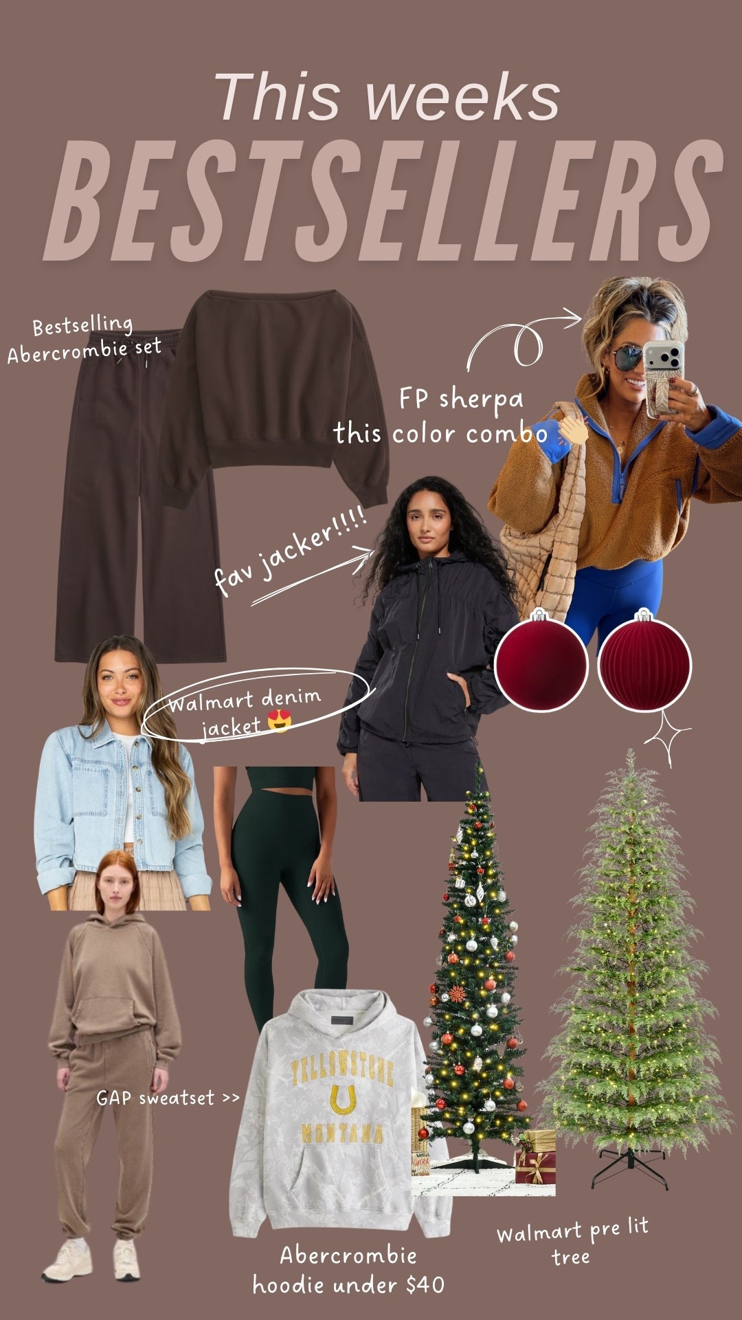This weeks bestsellers 

#LTKStyleTip #LTKSaleAlert #LTKHoliday