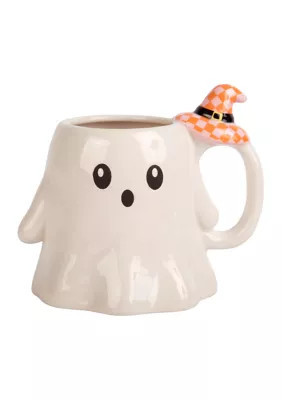 Home Essentials & Beyond Figural Ghost with Witch Hat Mug | Belk