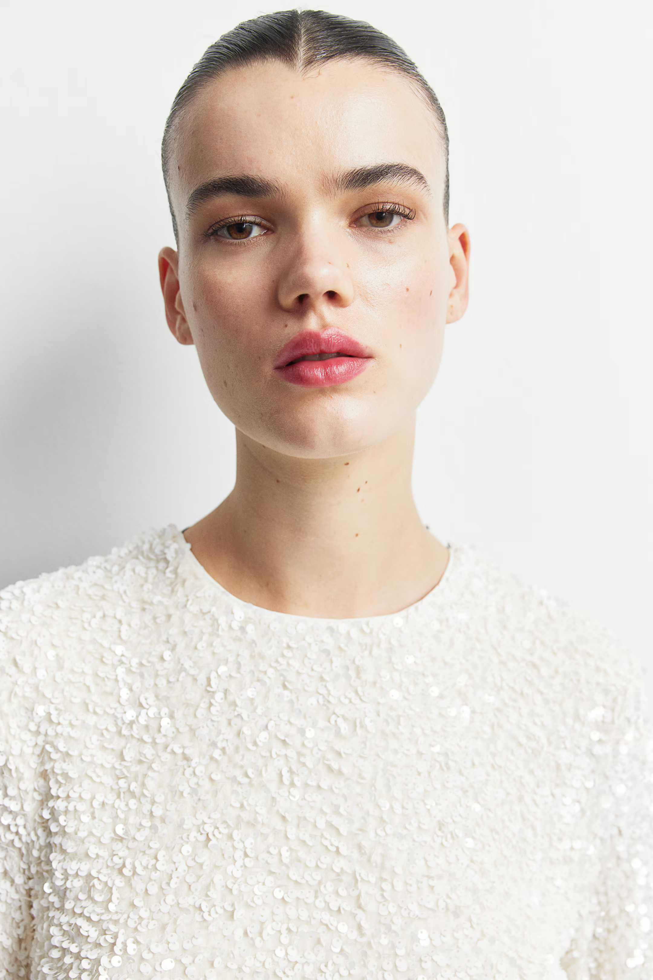 MAMA Sequined Tie-Back Dress | H&M (US + CA)