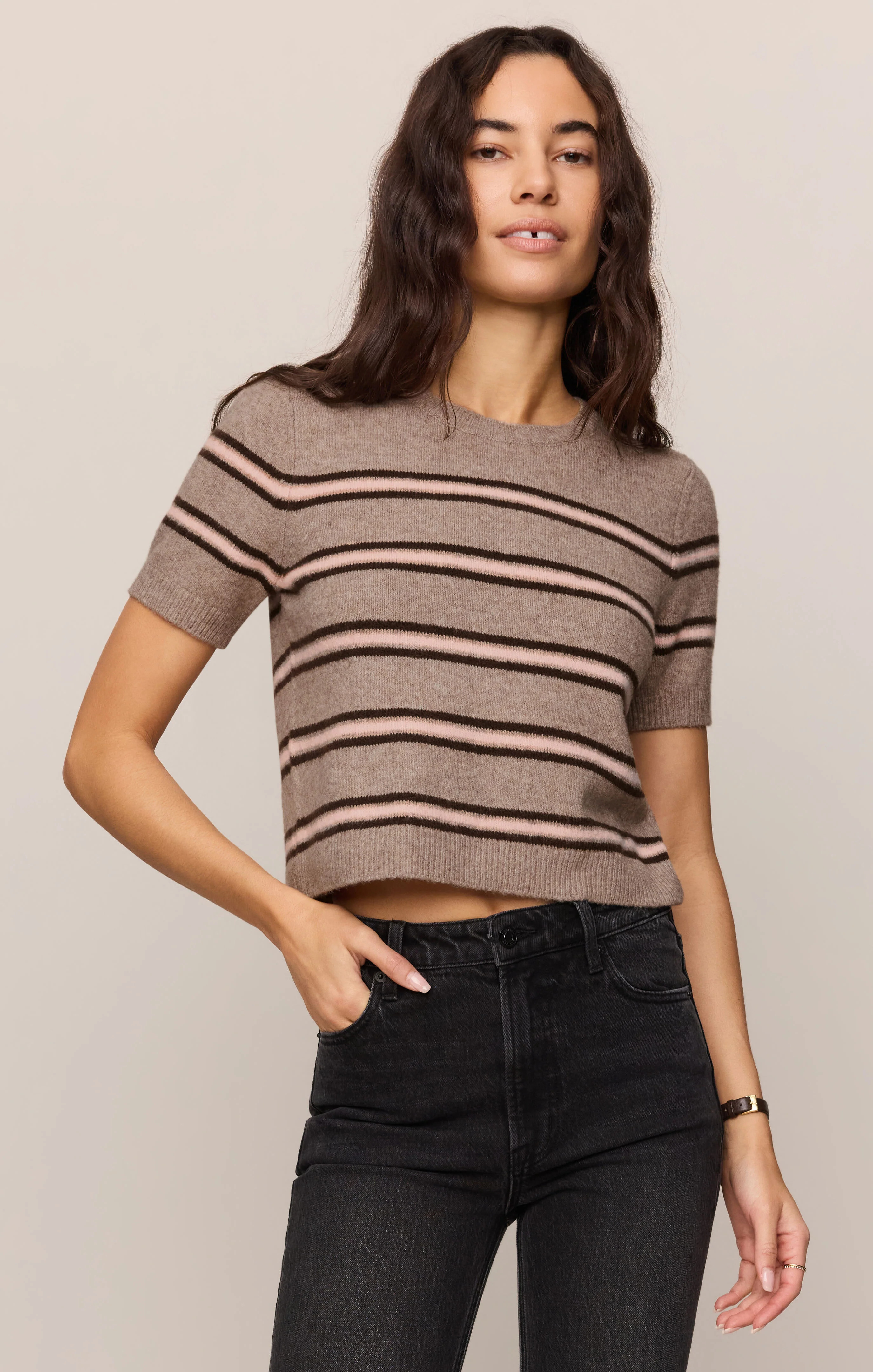 Gatewood Stripe Sweater Tee | Z Supply