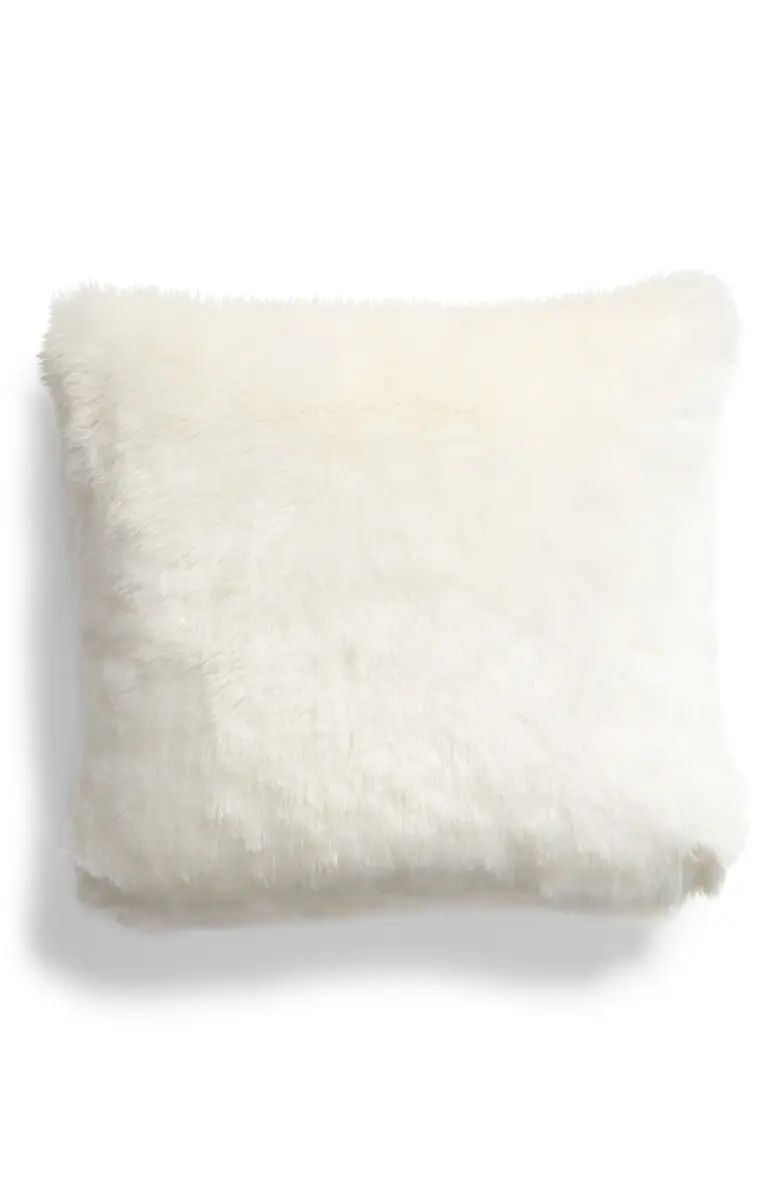Frost Faux Fur Accent Pillow | Nordstrom