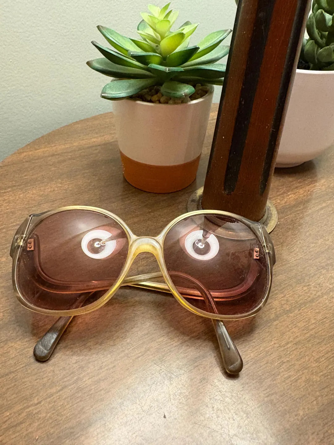 Vintage Oversized Sunglasses | Purple-toned Prescription Lenses | 1970s Frames - Etsy | Etsy (US)