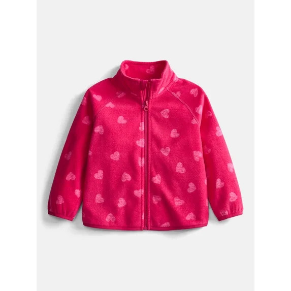 Wonder Nation Toddler Microfleece Jacket, Sizes 12M-5T | Walmart (US)