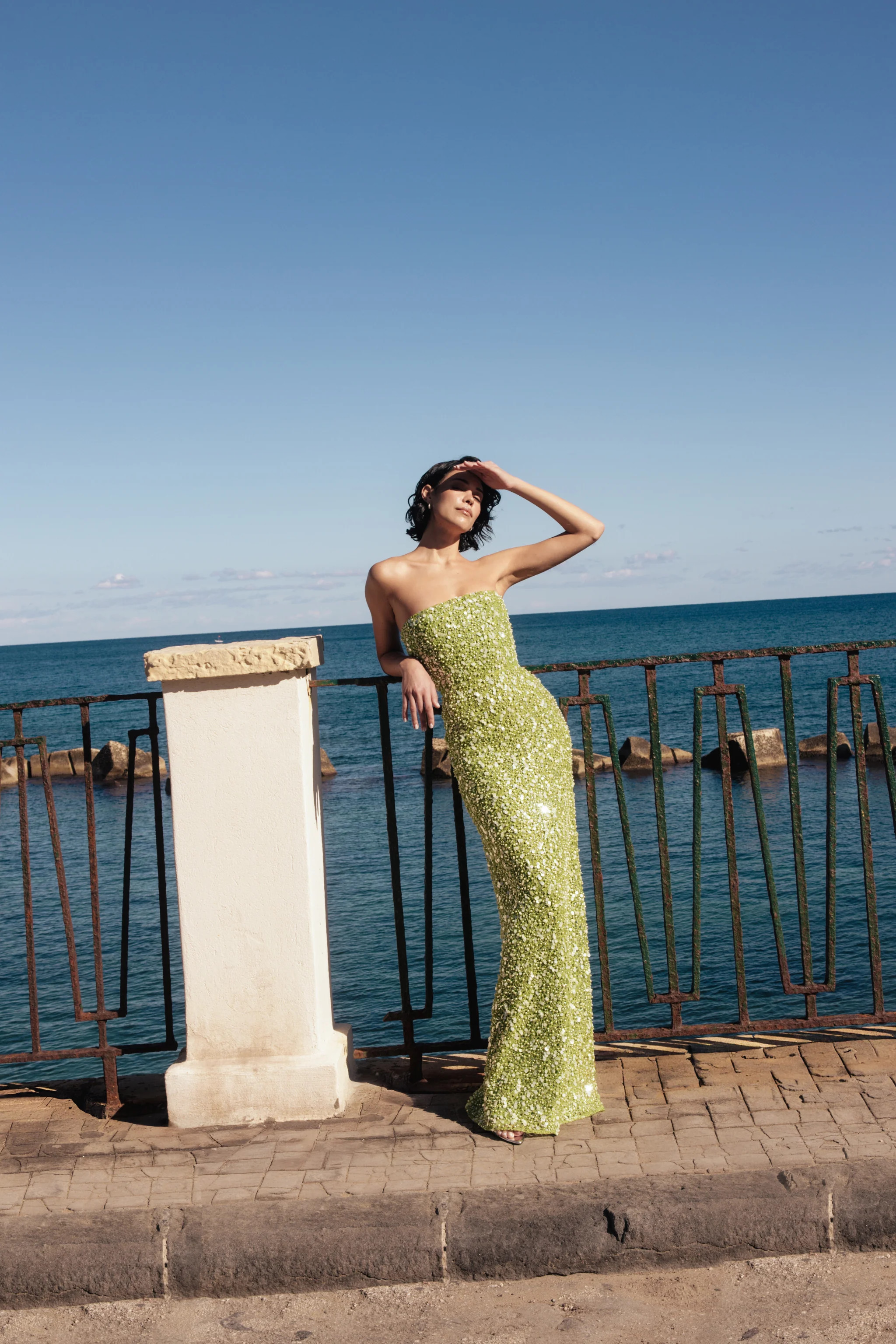Courtney Beaded Dress | Sau Lee